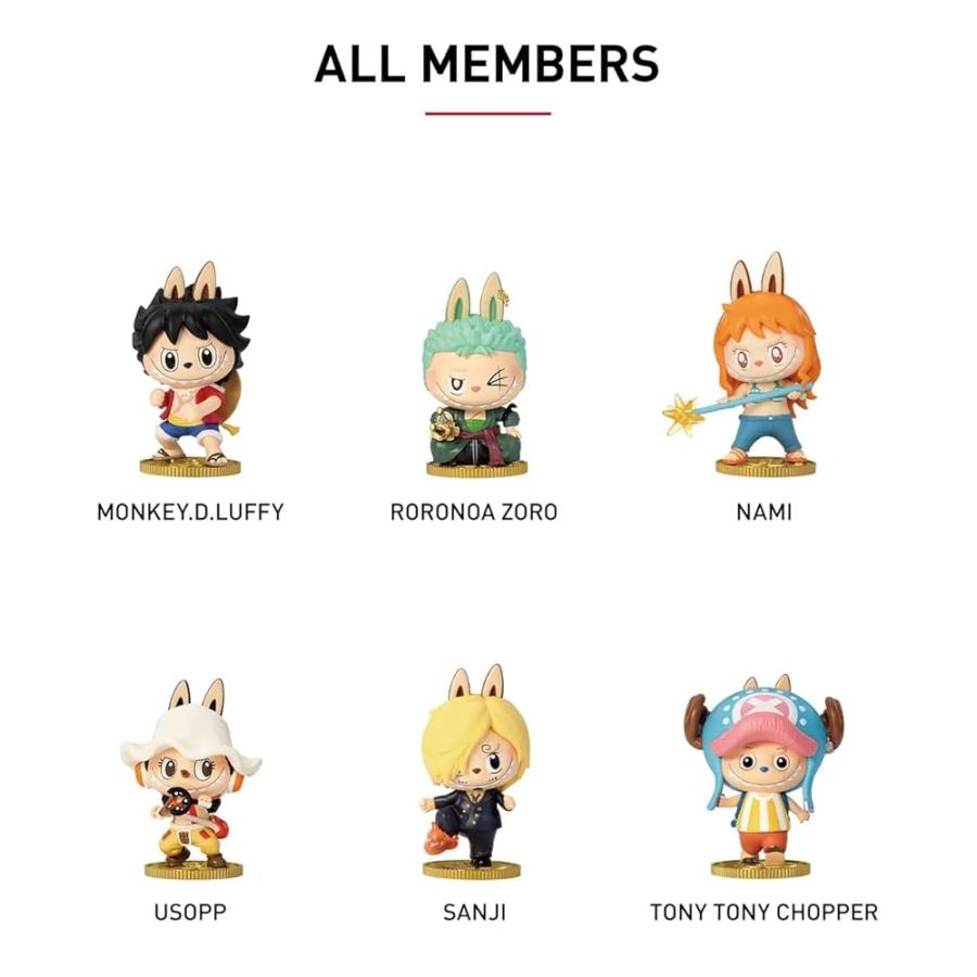 POPMART × ワンピース Labubu THE MONSTERS ラブブ コラボ ポップ