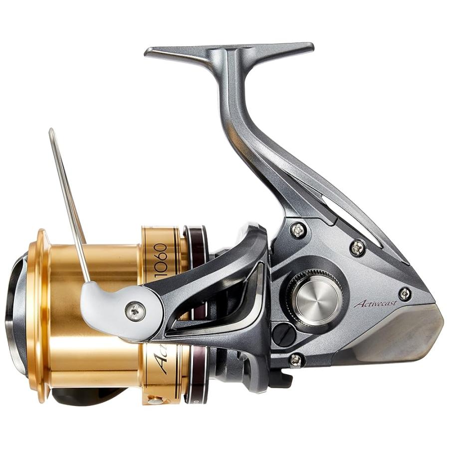 シマノ(SHIMANO) スピニングリール 投げ・遠投 アクティブキャスト 1060 初心者向け 磯カゴの画像