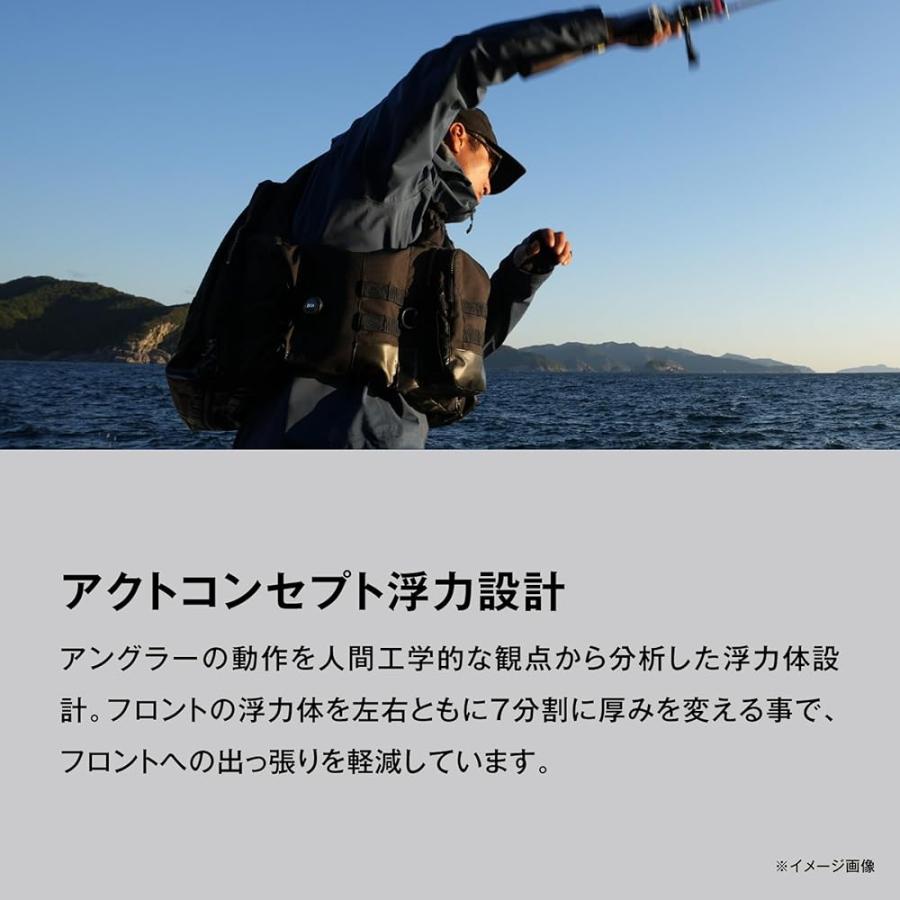 シマノ(SHIMANO) フローティングベスト アクトゲームベスト VF-274W