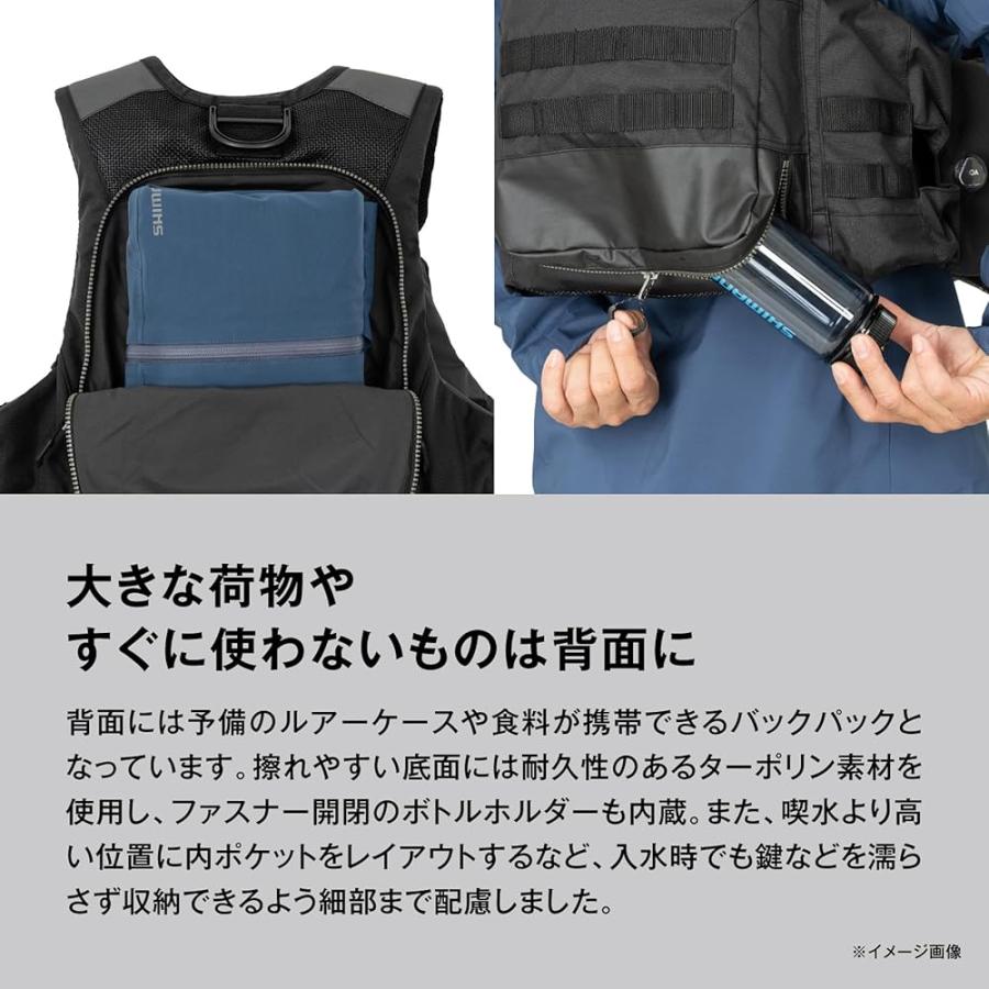 シマノ(SHIMANO) フローティングベスト アクトゲームベスト VF-274W