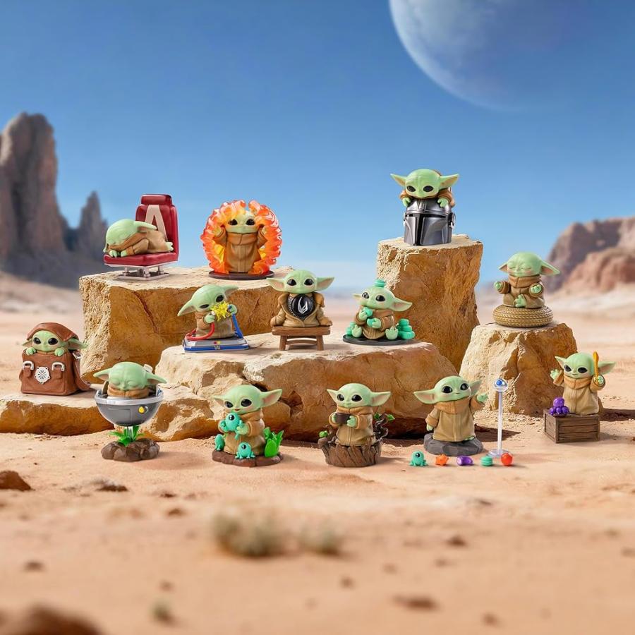 POP MART Star Wars Grogu Tiny But Mighty Series Figures ポップ