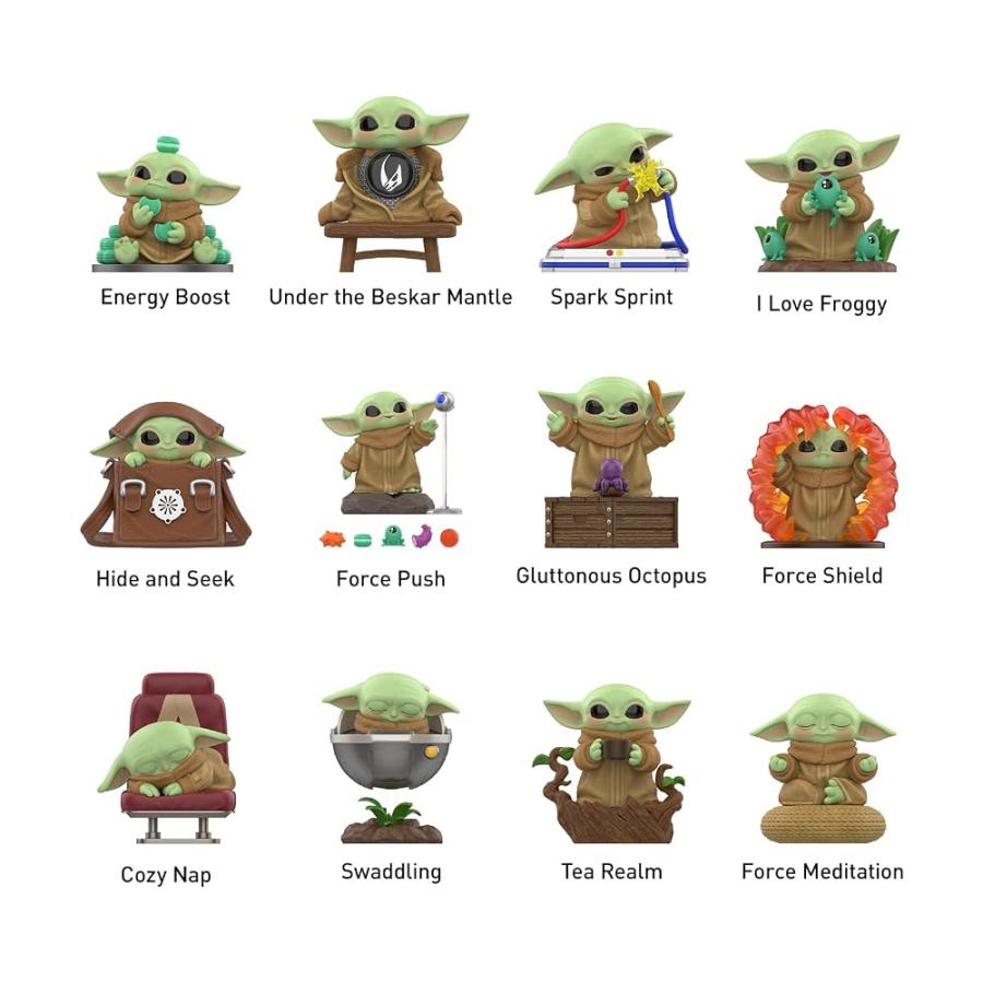 POP MART Star Wars Grogu Tiny But Mighty Series Figures ポップ