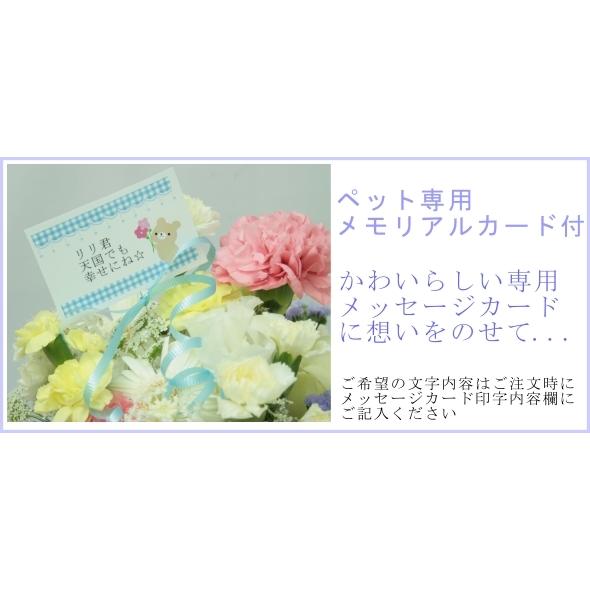 ペット用お供えアレンジ|hanaclub|05