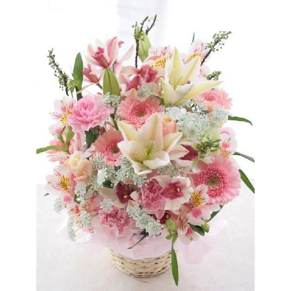 Today'sアレンジL　スタンダードサイズ 　おまかせアレンジ　花 ギフト バースデー プレゼント 記念日 お誕生日  季節のお花　お祝い　御祝い　御祝（Yahoo!・花くらぶ ヤフーショップ）