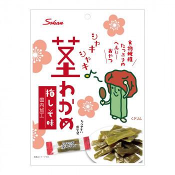 大注目 壮関 シャキシャキ茎わかめ 梅しそ味 80g 72袋 限定製作 Mediquicklab Com