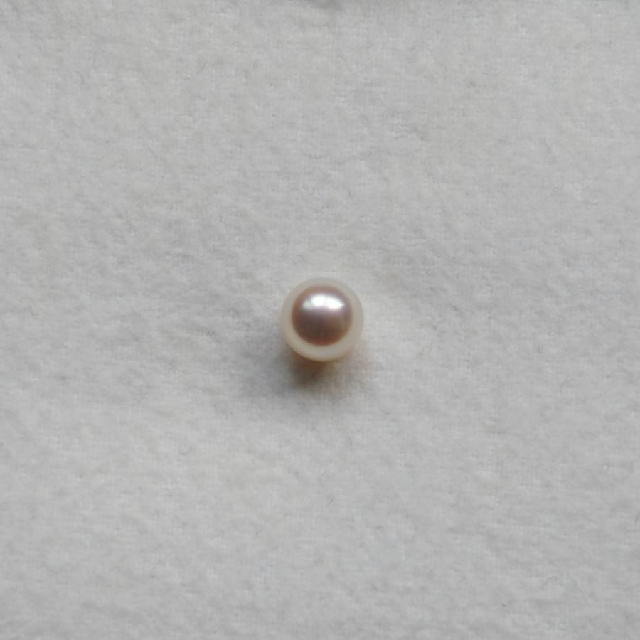 オーロラアコヤクイーン 花珠真珠 アコヤ パール ルース 8.0mm-8.5mm ライトピンク【リング用検査合格済み】商品番号：8085Q1 |  | 01