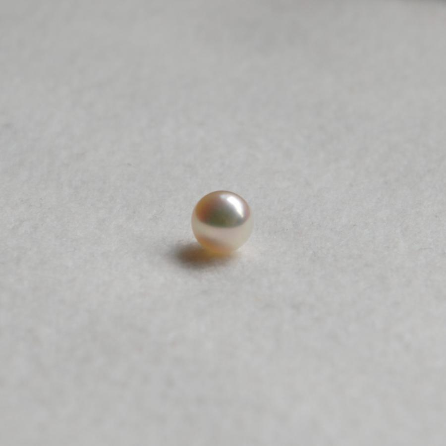 オーロラアコヤクイーン 花珠真珠 アコヤ パール ルース 8.0mm-8.5mm ライトピンク【リング用検査合格済み】商品番号：8085Q1 |  | 02