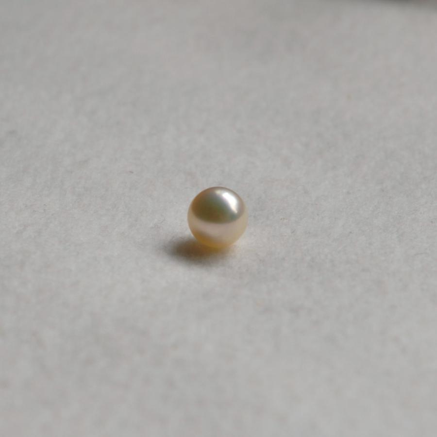 オーロラアコヤクイーン 花珠真珠 アコヤ パール ルース 8.0mm-8.5mm グリーン【リング用検査合格済み】商品番号：8085Q4 |  | 02