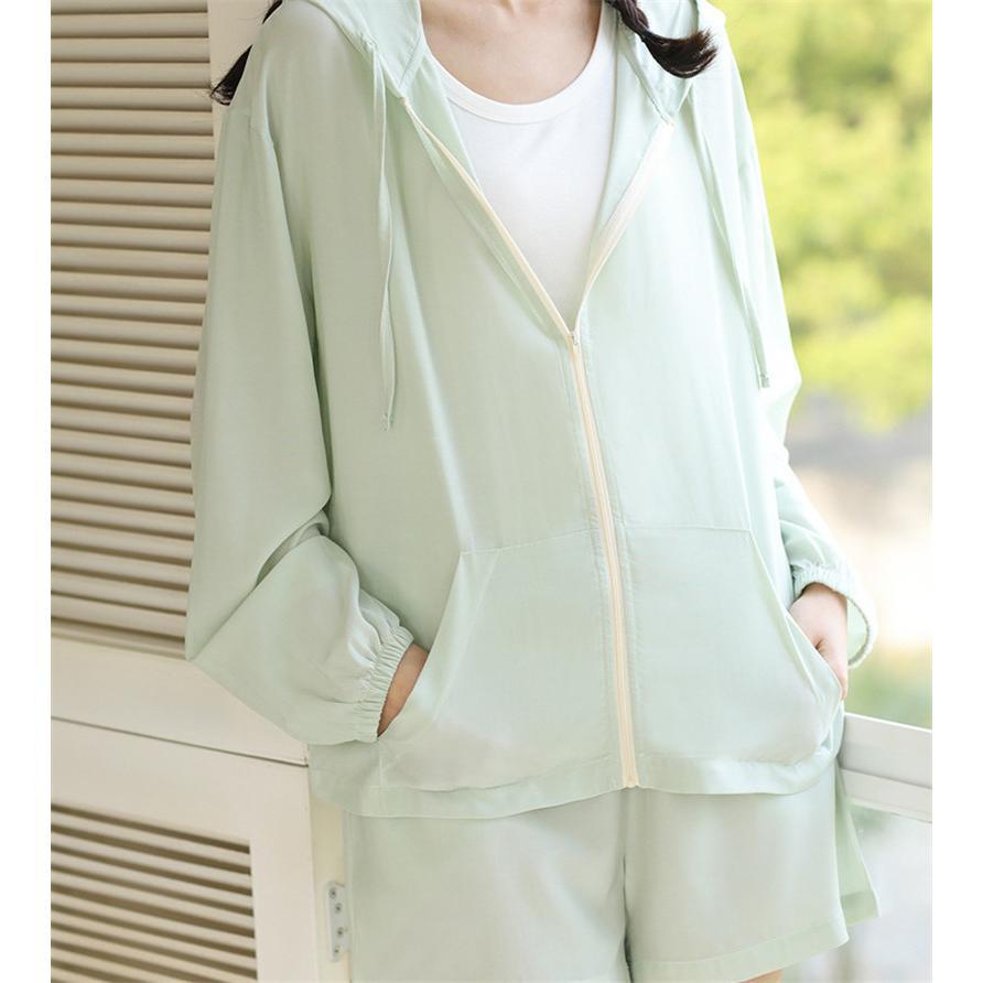 パーカー レディース ラッシュガード 接触冷感 UPF50+ UVカット 夏 薄手 長袖 フード付き ジップアップ カジュアル ヨガウエア 体型カバー ひんやり |  | 13