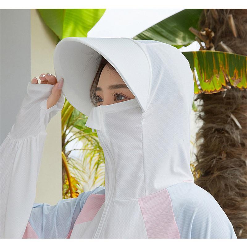 パーカー レディース ラッシュガード 接触冷感 UPF50+ UVカット 夏 薄手 長袖 フード付き ジップアップ カジュアル ヨガウエア 体型カバー ひんやり |  | 11