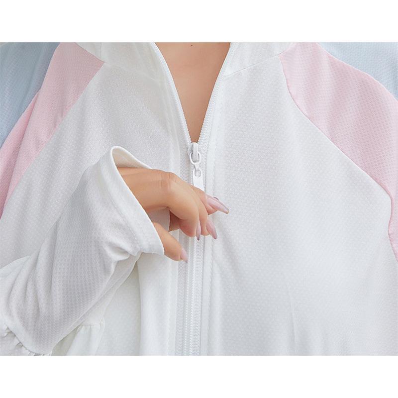 パーカー レディース ラッシュガード 接触冷感 UPF50+ UVカット 夏 薄手 長袖 フード付き ジップアップ カジュアル ヨガウエア 体型カバー ひんやり |  | 14