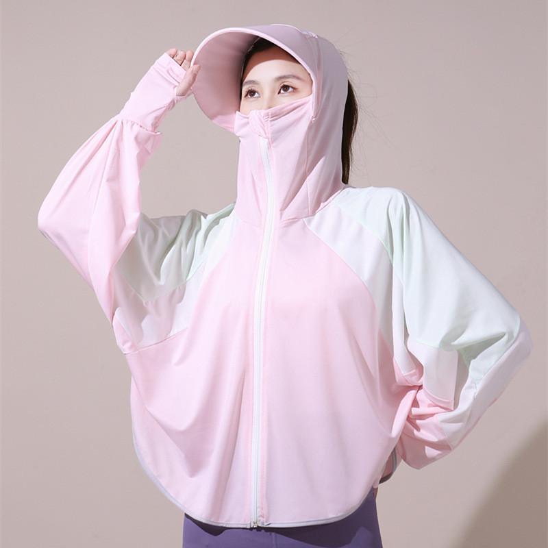 パーカー レディース ラッシュガード 接触冷感 UPF50+ UVカット 夏 薄手 長袖 フード付き ジップアップ カジュアル ヨガウエア 体型カバー ひんやり |  | 05