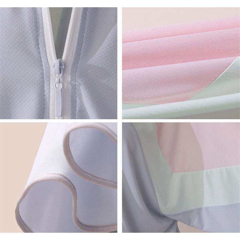 パーカー レディース ラッシュガード 接触冷感 UPF50+ UVカット 夏 薄手 長袖 フード付き ジップアップ カジュアル ヨガウエア 体型カバー ひんやり |  | 09