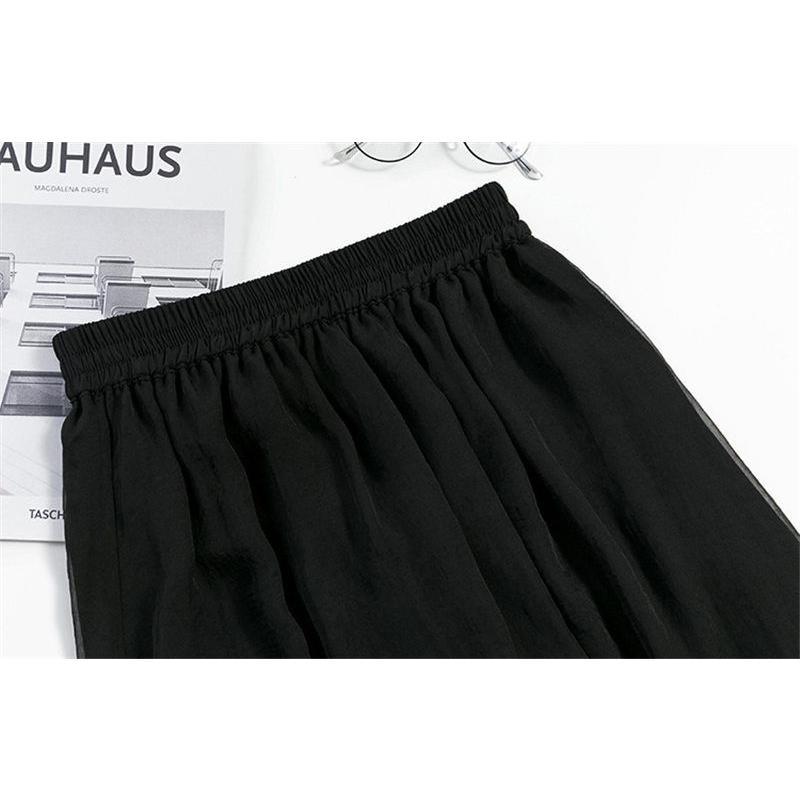 ワイドパンツ フレアパンツ フェイクスカート フレアスカート ガウチョ 大きいサイズ 9分丈 春 夏 涼しい おしゃれ セール 送料無料 |  | 17