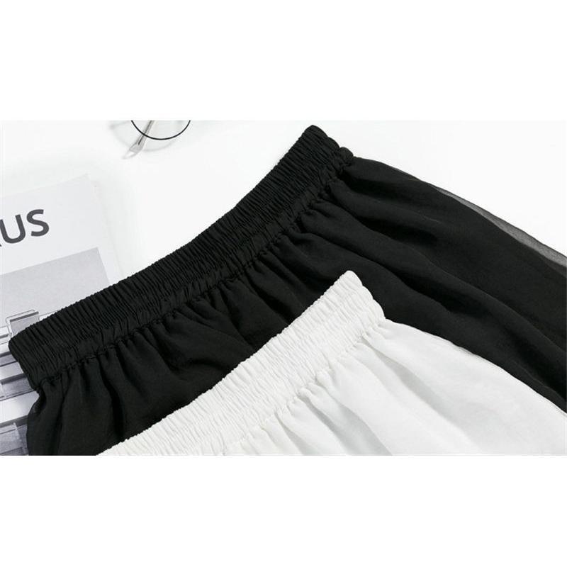 ワイドパンツ フレアパンツ フェイクスカート フレアスカート ガウチョ 大きいサイズ 9分丈 春 夏 涼しい おしゃれ セール 送料無料 |  | 06