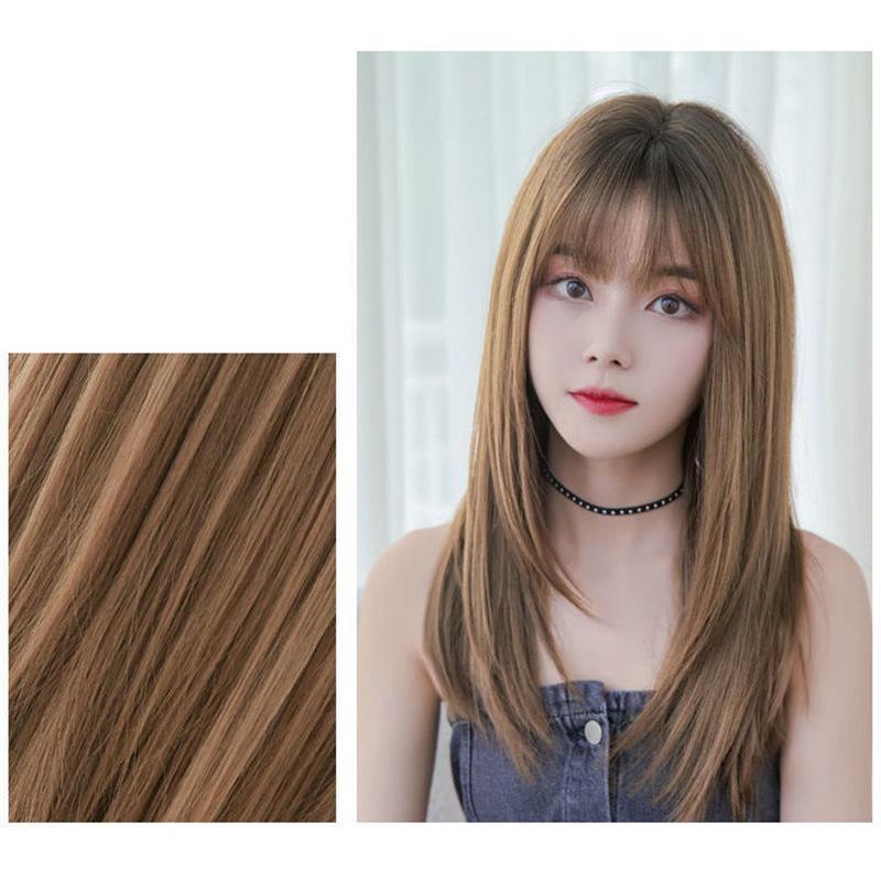 ミディアム 激安 フルウィッグ 変装 レディース コスプレ 自然 かわいい セミロング グラデーション ショート おすすめ おしゃれ 女性用 送料無料 |  | 08
