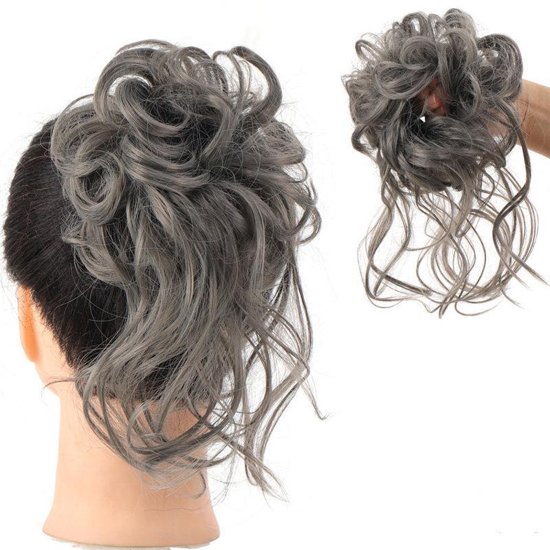 付け毛 和装 着物 おだんご 結婚式 黒髪 おしゃれ 髪飾り 髪型 自然 バレない 簡単取付 可愛い ポイント消化 ヘアアクセ 女性用 送料無料 |  | 04