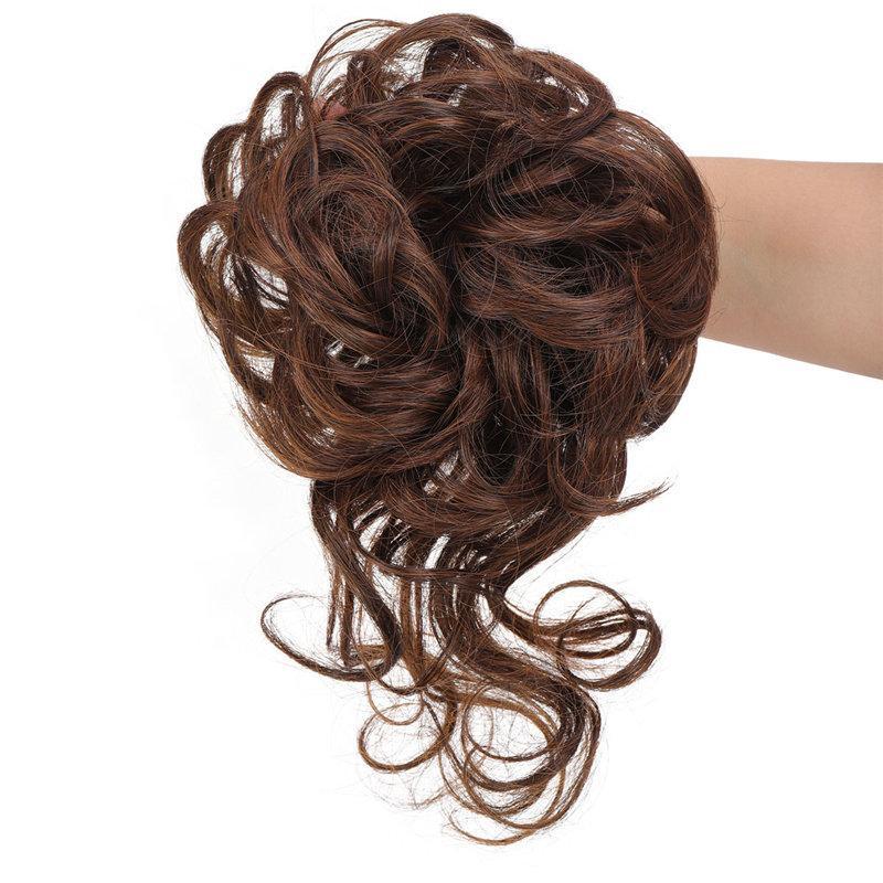 付け毛 和装 着物 おだんご 結婚式 黒髪 おしゃれ 髪飾り 髪型 自然 バレない 簡単取付 可愛い ポイント消化 ヘアアクセ 女性用 送料無料 |  | 06