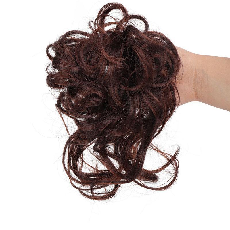 付け毛 和装 着物 おだんご 結婚式 黒髪 おしゃれ 髪飾り 髪型 自然 バレない 簡単取付 可愛い ポイント消化 ヘアアクセ 女性用 送料無料 |  | 07