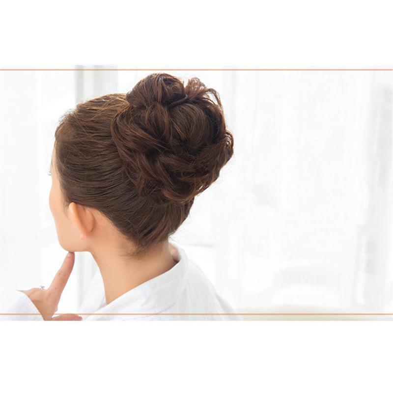 エクステ 激安 お団子 簡単取付 つけ毛 自然 レディース 和装 着物 髪飾り 髪型 女性用 ポイント消化 おしゃれ バレない ヘアセット 送料無料 |  | 07