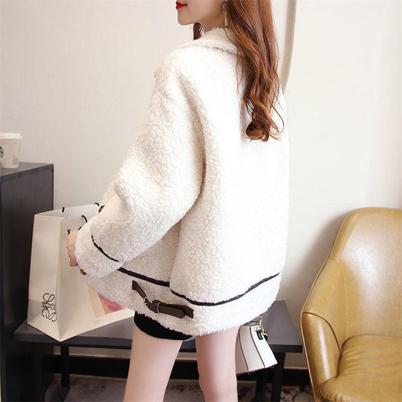 ボアジャケット ボアブルゾン レディース ボアコート アウター もこもこ ふわふわ 暖かい ゆったり 可愛い カジュアル 通勤 秋冬 体型カバー 大きいサイズ |  | 06