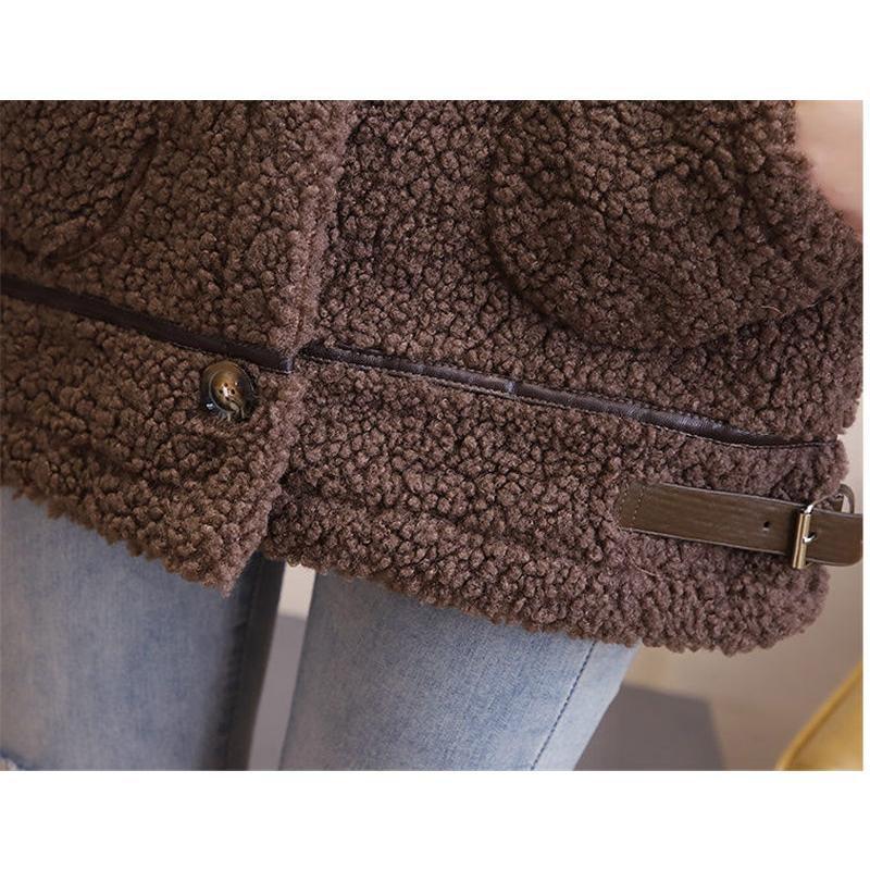 ボアジャケット ボアブルゾン レディース ボアコート アウター もこもこ ふわふわ 暖かい ゆったり 可愛い カジュアル 通勤 秋冬 体型カバー 大きいサイズ |  | 09