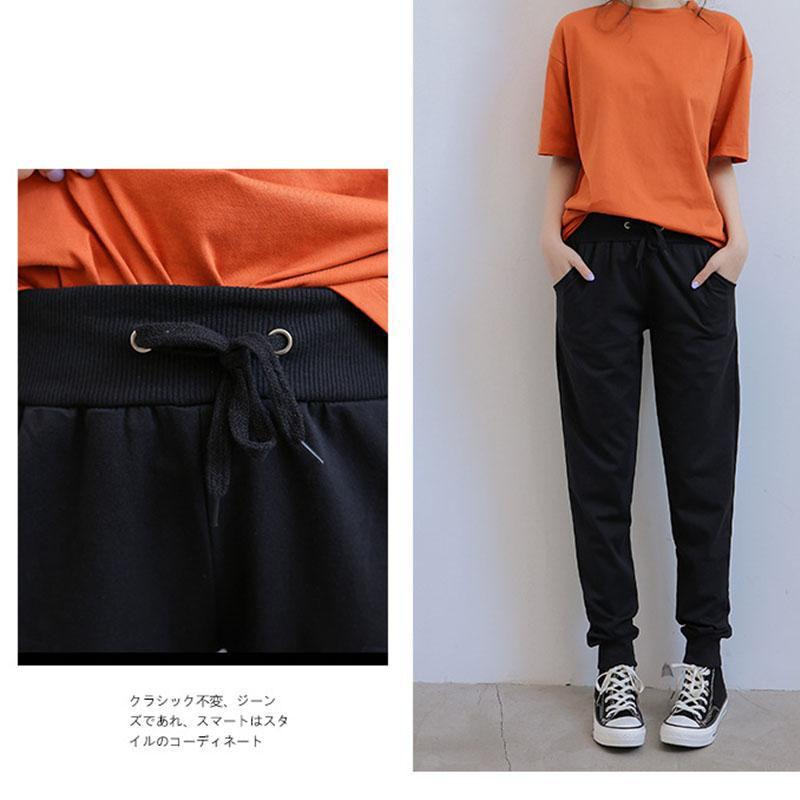 裏起毛パンツ レディース 秋冬 裏起毛 ジョガーパンツ スウェット ウエストゴム おしゃれ シンプル 無地 防寒 保温 ラインパンツ ブラック 20代 30代 |  | 08