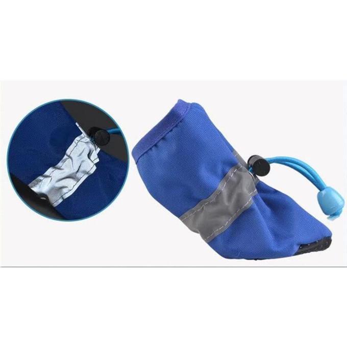 犬 靴 ドッグシューズ 靴下 ソックス 4個入 脱げない 柔らかい 嫌がらない ソフト ブーツ 履物 肉球保護 滑り止め 反射光 子型犬 中型犬 |  | 18