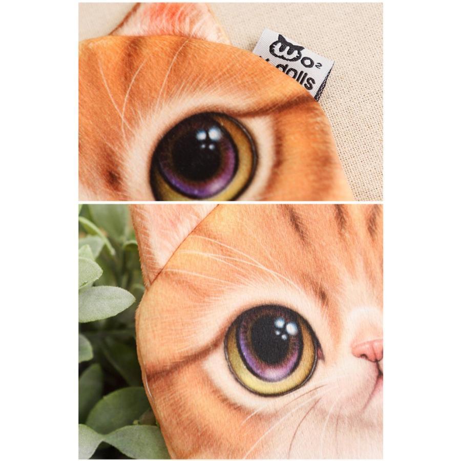 ねこポーチ リアル 3D猫顔プリント 猫柄 猫型 ポーチ 小銭入れ コイン