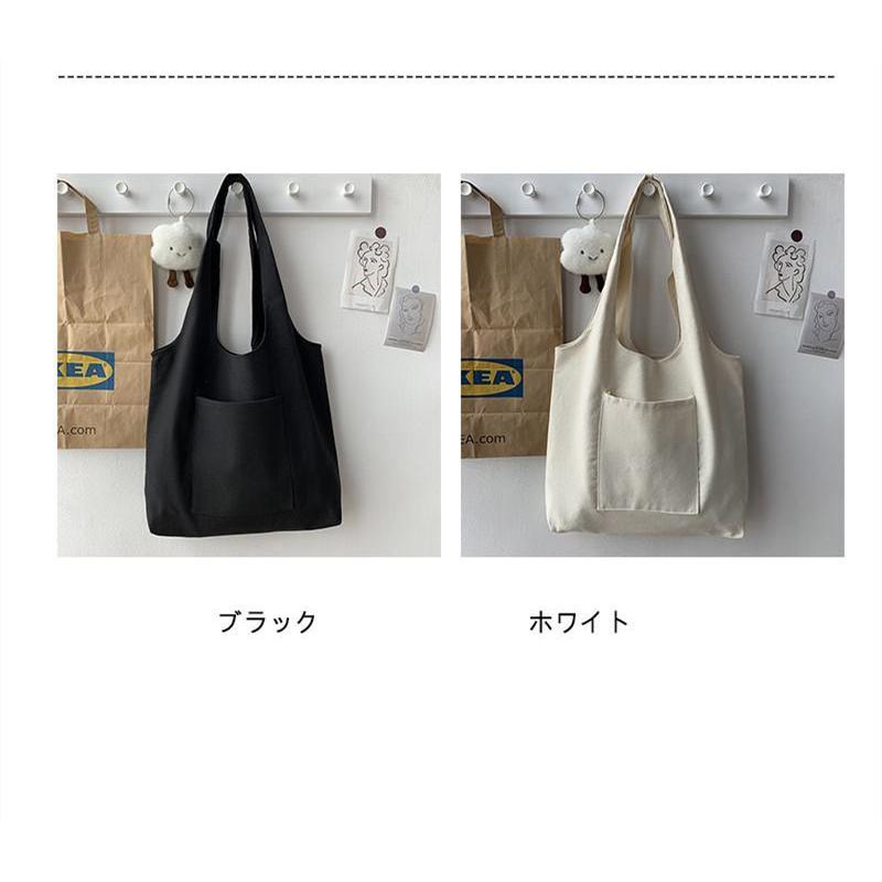 トートバッグ レディース a4 大きめ ショルダーバッグ 軽い 多機能 ポケット 無地 バッグ シンプル 軽量 おしゃれ 通学 通勤 |  | 03