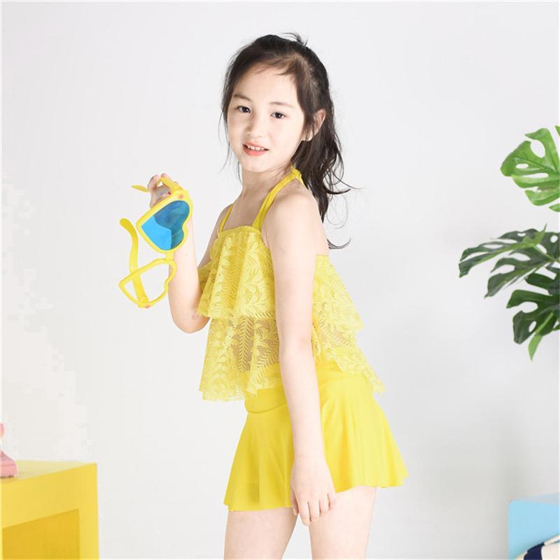 キッズ 水着 女の子 かわいい セパレート ガールズ 小学校 低学年 幼稚園 女児水着 子供水着 レース 水泳 水遊び スカート 着やすい 送料無料 |  | 06