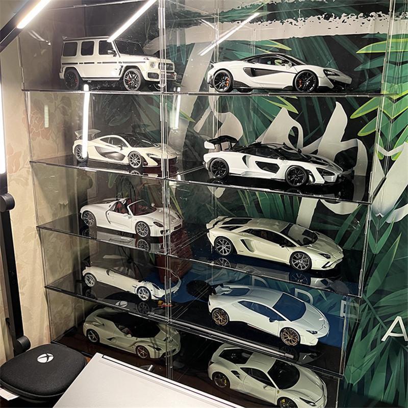 フィギュアケース 人形ケース コレクションケース アクリケース ミニカーケース 板厚3mm 組立式 高さ選択可能 UVカット 10サイズ 透明収納 おもちゃ 模型 防塵 |  | 01