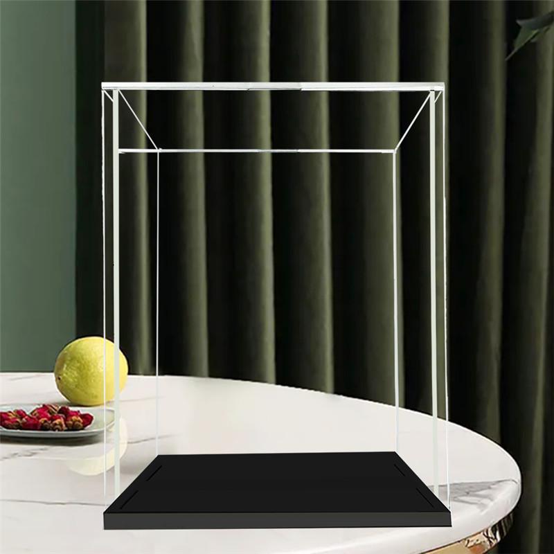 フィギュアケース 人形ケース コレクションケース アクリケース ミニカーケース 板厚3mm 組立式 高さ選択可能 UVカット 10サイズ 透明収納 おもちゃ 模型 防塵 |  | 06