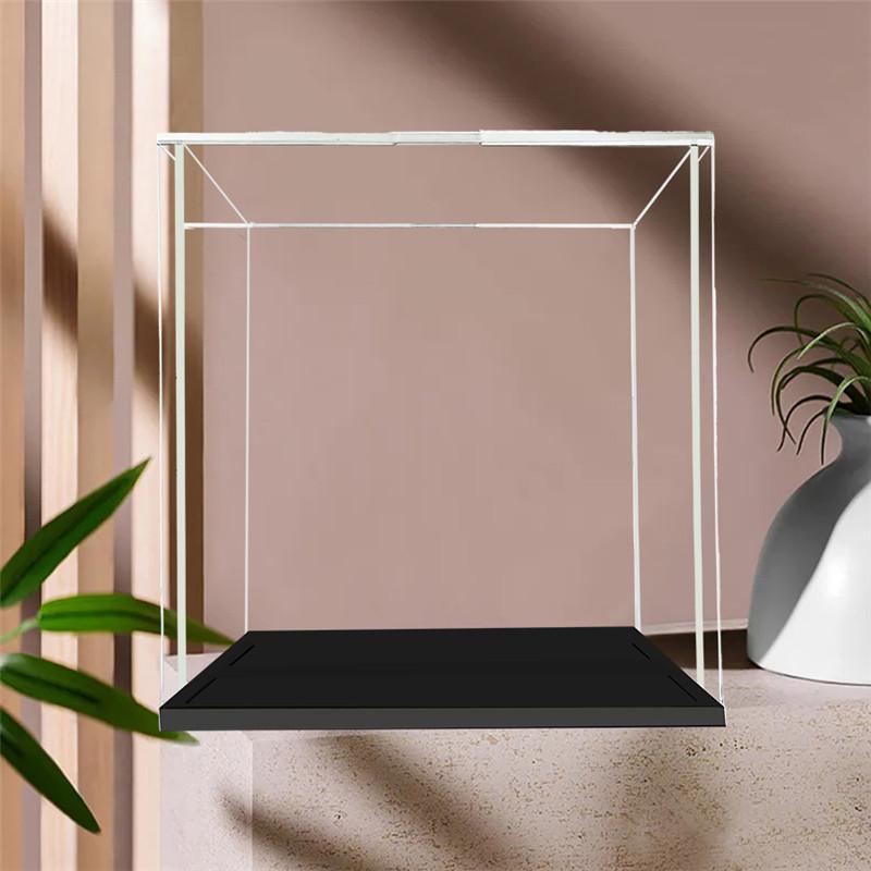 フィギュアケース 人形ケース コレクションケース アクリケース ミニカーケース 板厚3mm 組立式 高さ選択可能 UVカット 10サイズ 透明収納 おもちゃ 模型 防塵 |  | 08