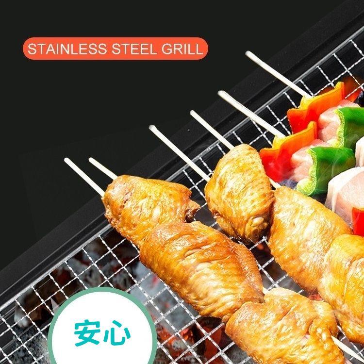 バーベキューコンロ 4-6人用 キャンプ コンロ アウトドア グリル 持ち運び コンパクト 軽量 bbq 鉄板焼き キャプテンスタッグ |  | 15