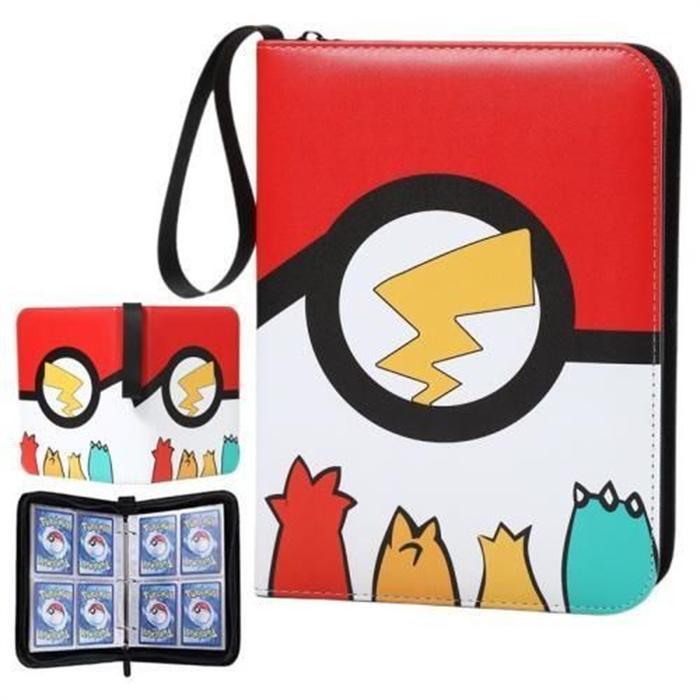 カードバインダー ポケモン 4ポケット 両面 ４００枚収納 ファイル ケース トレーディングカードゲーム |  | 26