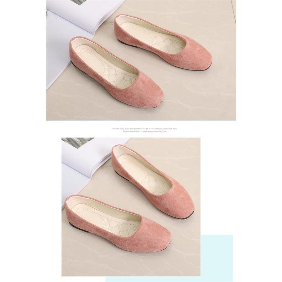 パンプス フラットシューズ ローヒール スクエアトゥ ヒール高：2cm 痛くない 歩きやすい 走れる 疲れない 軽量 おしゃれ セール 送料無料 |  | 14