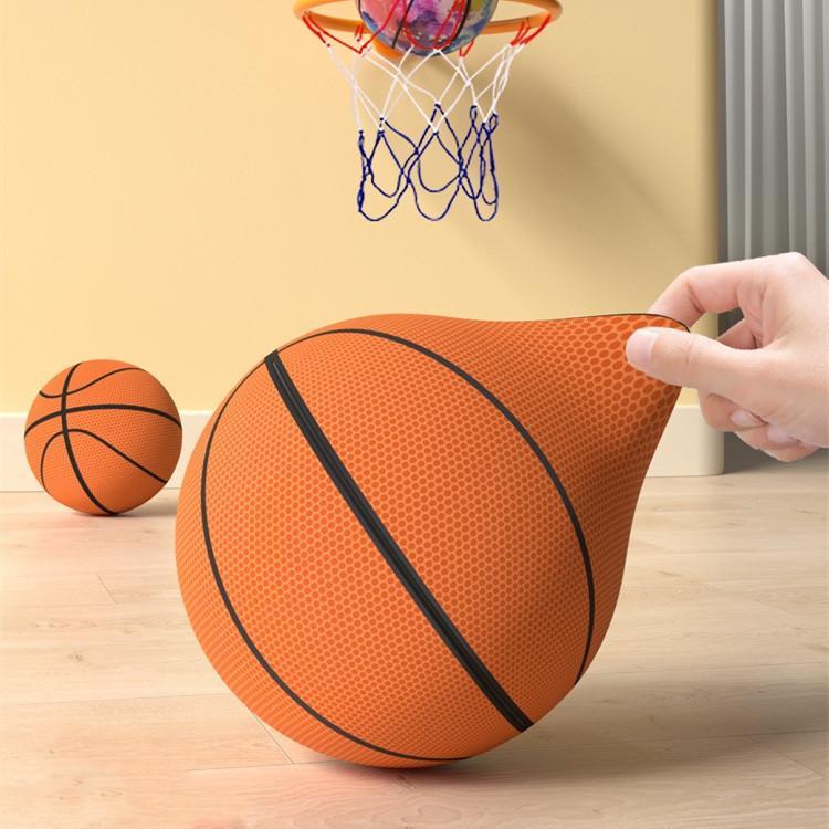 静音 サイレントボール バスケ 5/7 ゴール付き選択 安全 サイレントバスケットボール バスケットボール 練習 子ども 子供 小学生 子ども |  | 17