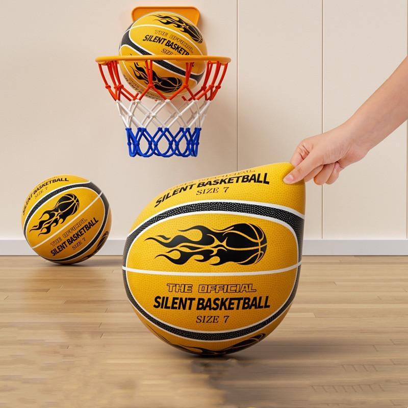 静音 サイレントボール バスケ 5/7 ゴール付き選択 安全 サイレントバスケットボール バスケットボール 練習 子ども 子供 小学生 子ども |  | 21