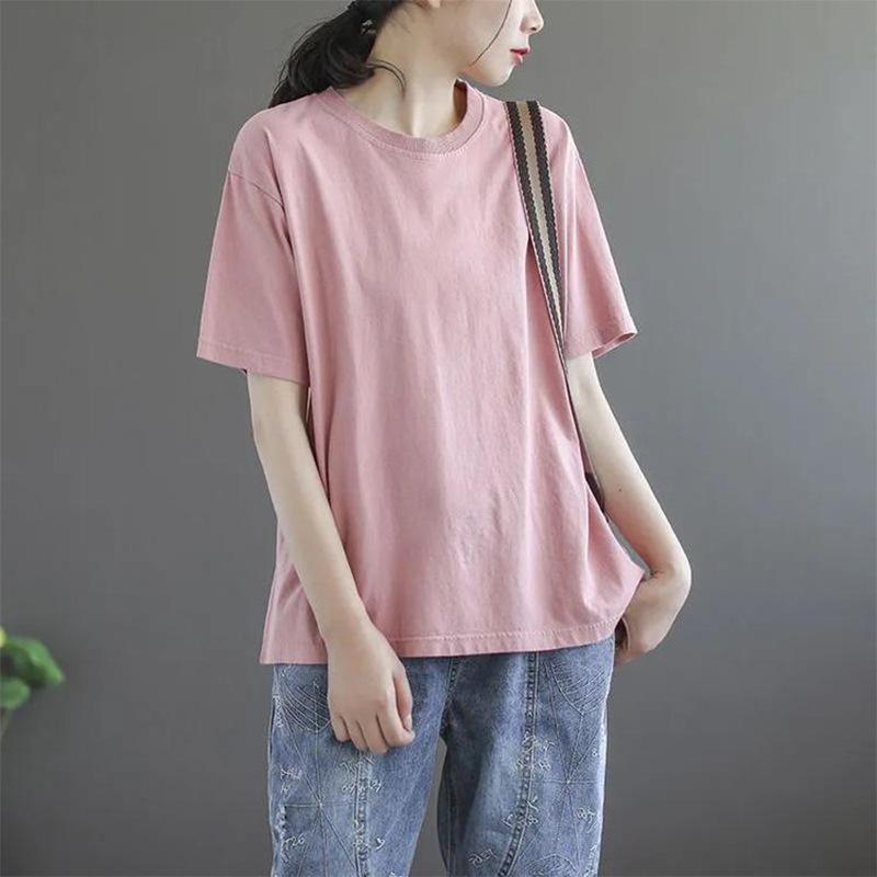 Tシャツ レディース 半袖 新作 ロング おしゃれ トップス きれいめ カジュアル 大人 着痩せ 新品 |  | 12