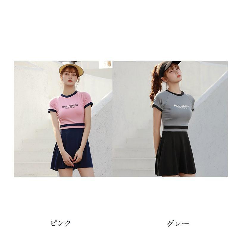 体型カバー 水着 レディース ワンピース ママ水着 中学生 高校生 体型カバー 学生 少女 夏 リゾート ビーチ プール ジム運動用 スイムウェア 30代 40代 |  | 03