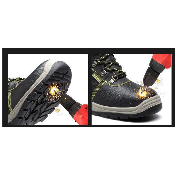 安全靴 鋼鉄先芯 ワークブーツ セーフティーシューズ メンズ 裏起毛 裏ボア 冬 レディース スニーカー 作業靴 幅広 耐油 防滑 暖かい 防寒 |  | 09