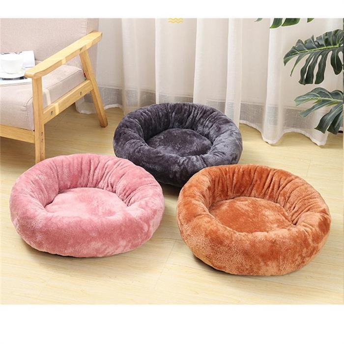 ペットベッド 犬 猫 x ペットハウス 寝袋 ドックベッド 冬用 暖かい 円形 ペットグッズ 寝具 ふわふわ ペットマット ワンちゃん 小型犬 |  | 05