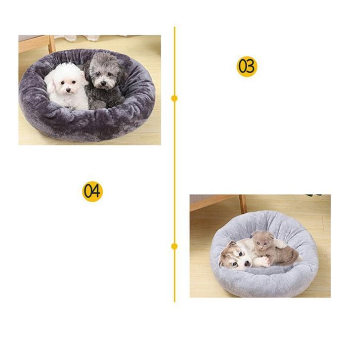 ペットベッド 犬 猫 x ペットハウス 寝袋 ドックベッド 冬用 暖かい 円形 ペットグッズ 寝具 ふわふわ ペットマット ワンちゃん 小型犬 |  | 06