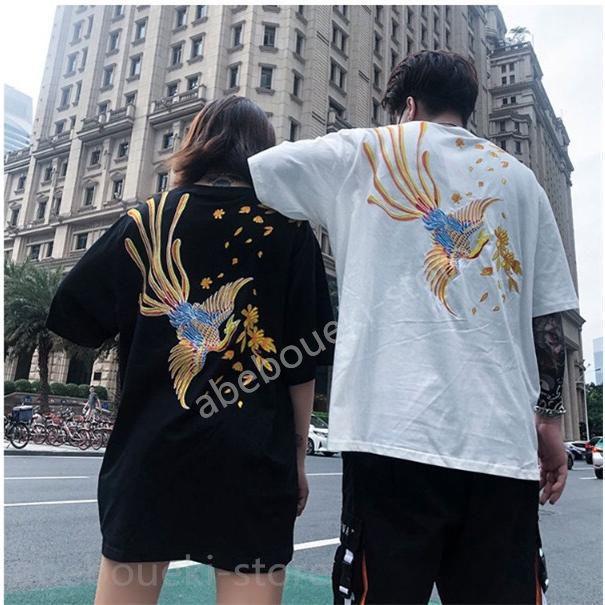 Ｔシャツ メンズ 半袖 夏服 プルオーバー トップス カジュアル ゆったり 和風 和柄 お兄系 刺繍 鳳凰 おしゃれ アウトドア 人気 夏サマー |  | 04