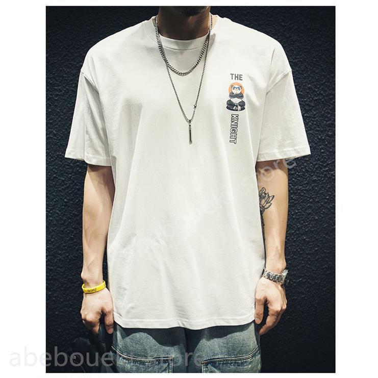 Ｔシャツ メンズ 半袖 夏服 プルオーバー トップス カジュアル ゆったり シンプル カラフル プリント お兄系 パンダ 花柄 アメカジ 和風 和柄 |  | 04