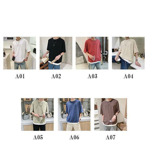 ＜1枚1 380円！＞tシャツ メンズ 半袖 吸汗 速乾 スポーツ ビッグシルエット 無地 半袖tシャツ 涼しい夏物 おしゃれ カジュアル トップス ゆったり |  | 08