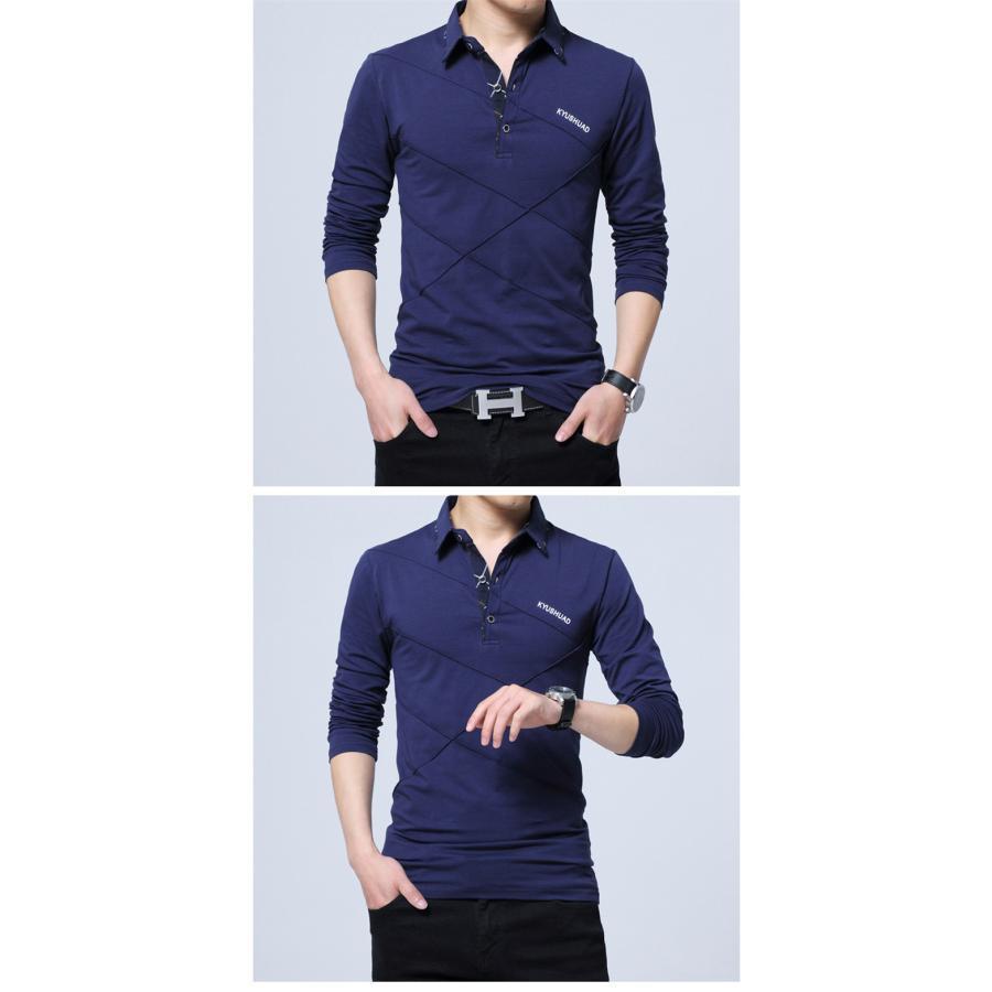 ゴルフウェア ポロシャツ メンズ 半袖 長袖 Polo 2type ゴルフ ゴルフシャツ 長袖ポロシャツ スポーツ Tシャツ トップス 紳士服 春夏 |  | 17