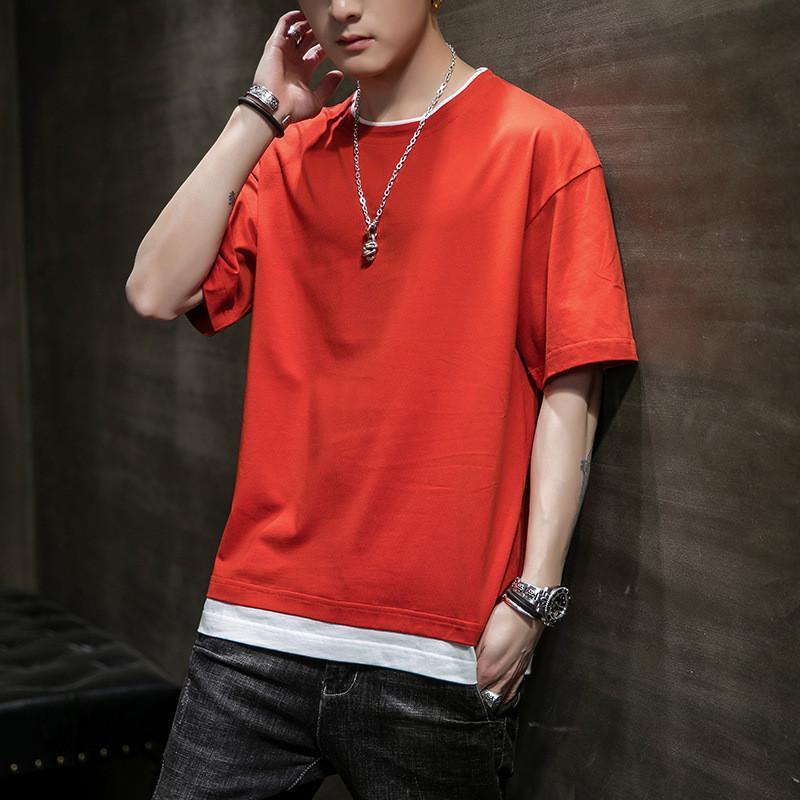 送料無料 夏新作 Tシャツ メンズ 半袖 おしゃれ カットソー 無地 アメカジ カジュアル tシャツ トップス 夏服 スポーツ 大きいサイズ |  | 10