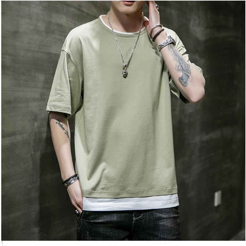 送料無料 夏新作 Tシャツ メンズ 半袖 おしゃれ カットソー 無地 アメカジ カジュアル tシャツ トップス 夏服 スポーツ 大きいサイズ |  | 19